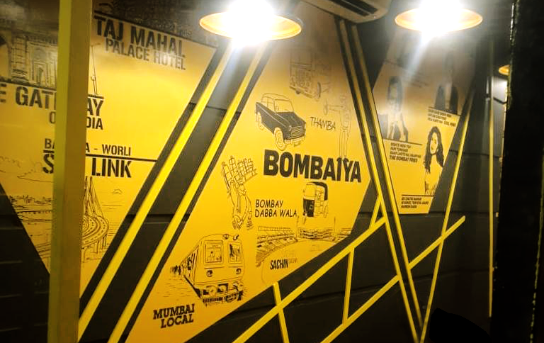 Inshop Branding for The Bombay Fries