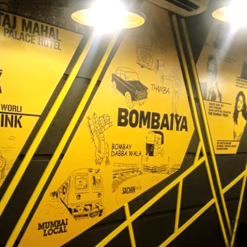 Inshop Branding for The Bombay Fries